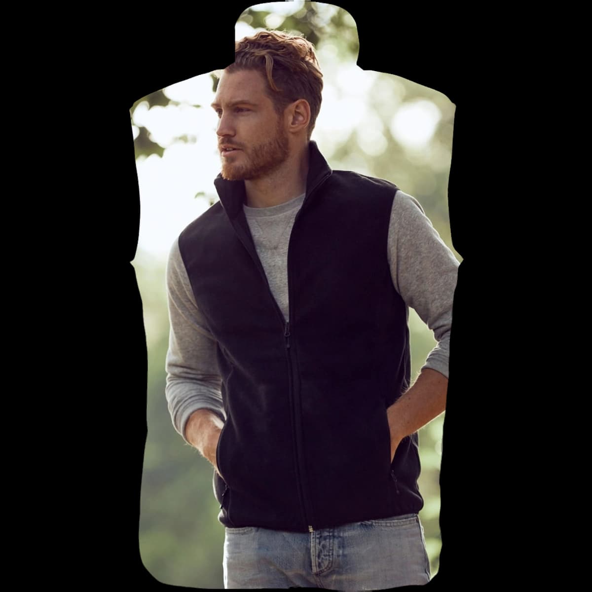 Basic Polar Fleece Vest