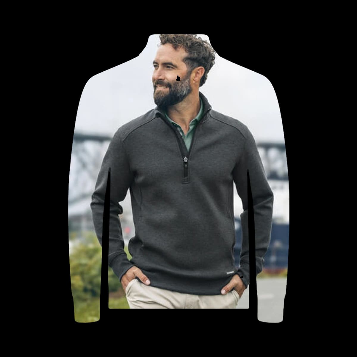 Pemberton Half Zip Men