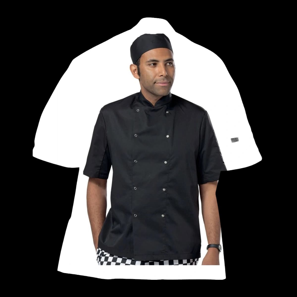 Short Sleeve Chef's Jacket