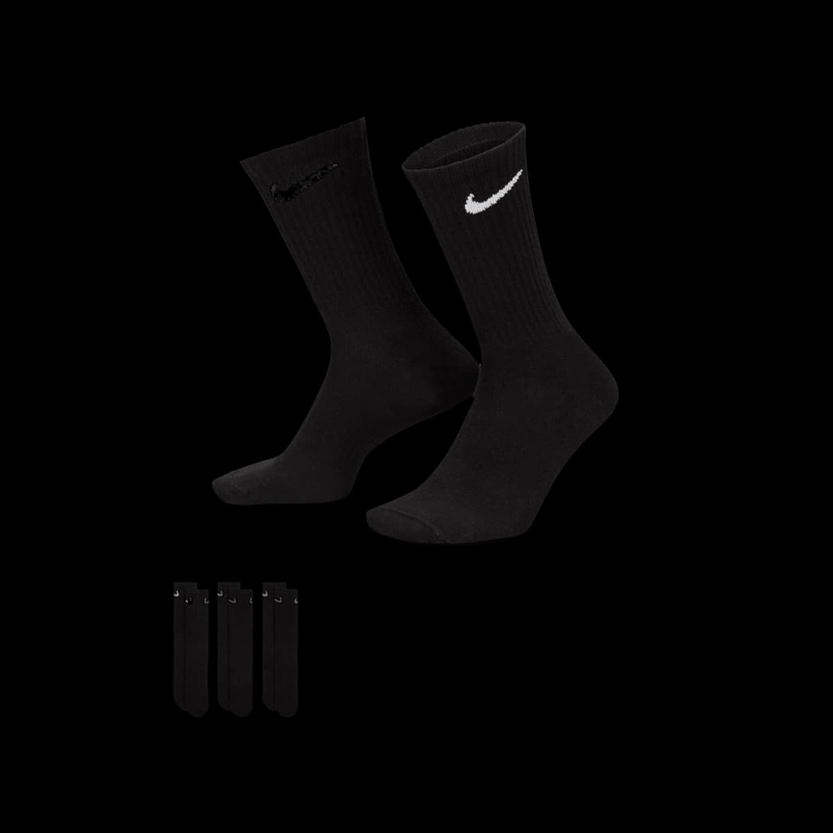 Everyday Lightweight Crew Socks (3 Pairs)