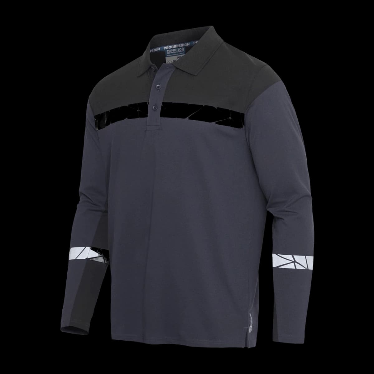 Progression 7004 Long Sleeve Pique Polo