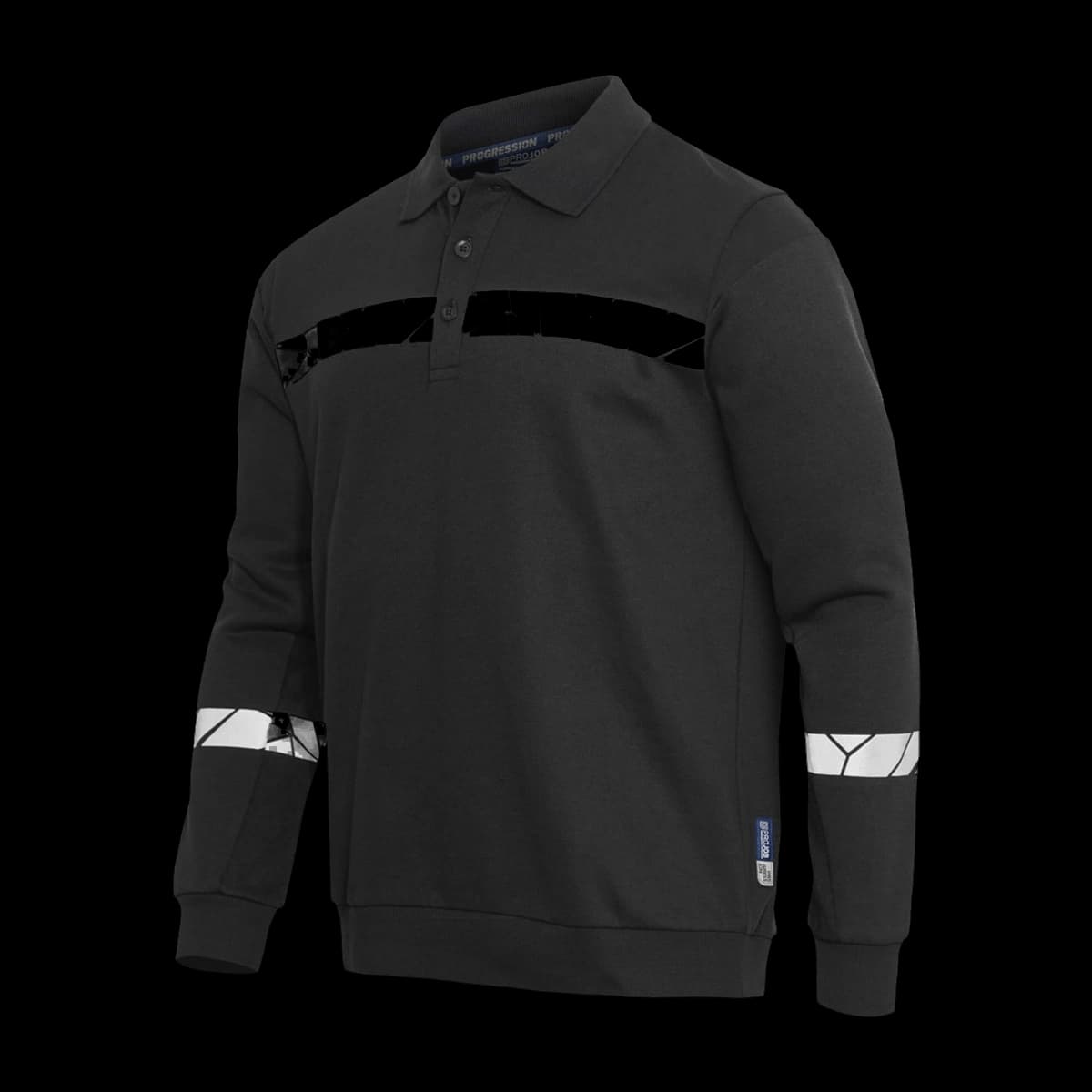 Progression 7100 Long Sleeve Polo Sweatshirt