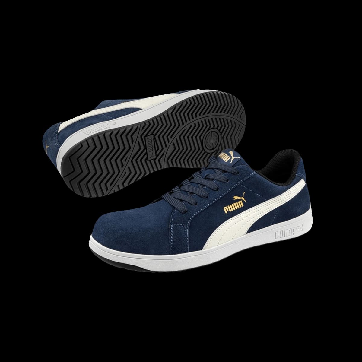 Iconic Suede Navy Low S1PL ESD