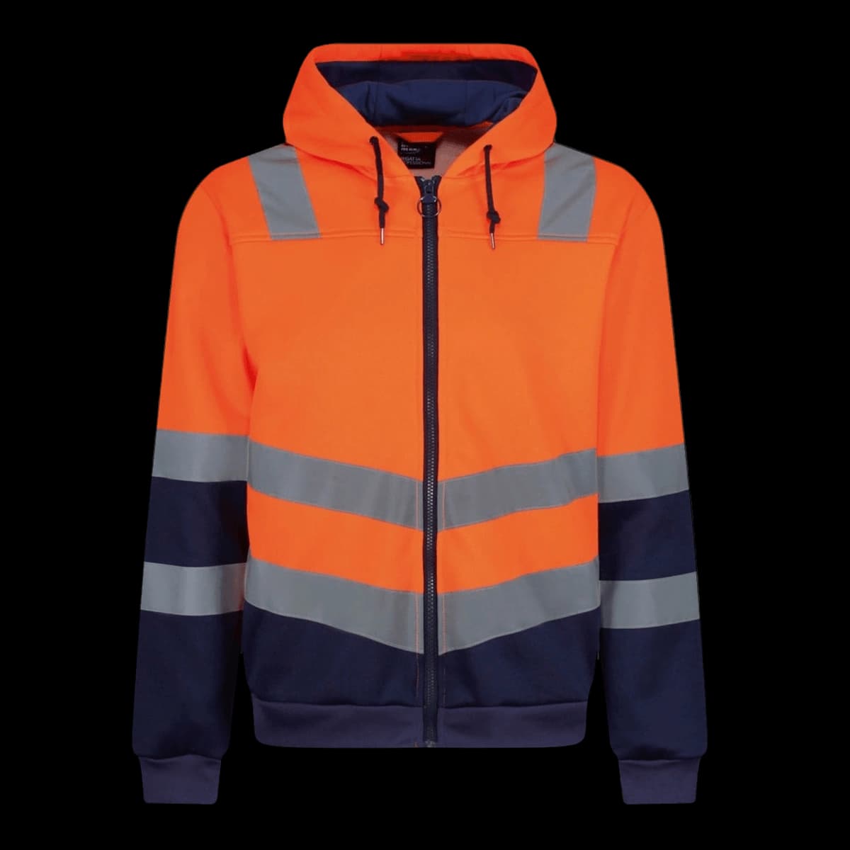 Pro Hi Vis Full Zip Hoodie
