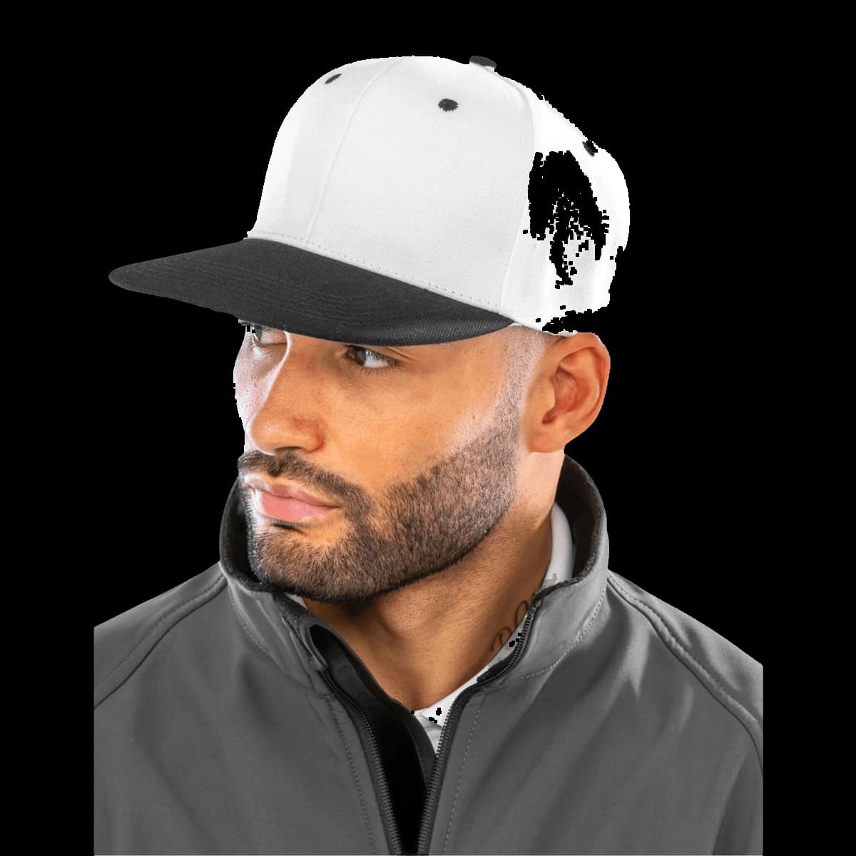 Bronx Original Flat Peak Snap Back Dual Colour Cap