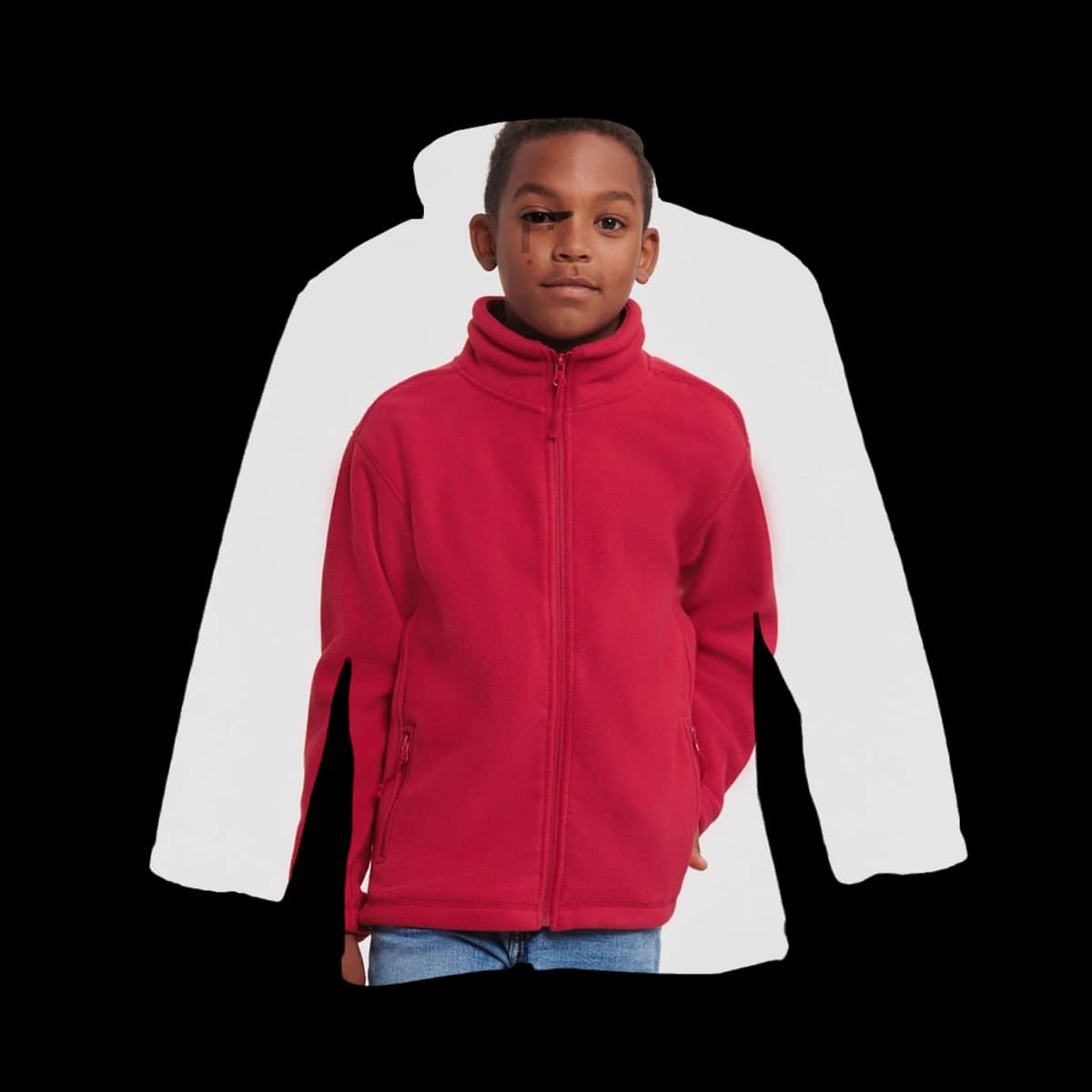 Kids Full Zip Outdoor Fleece