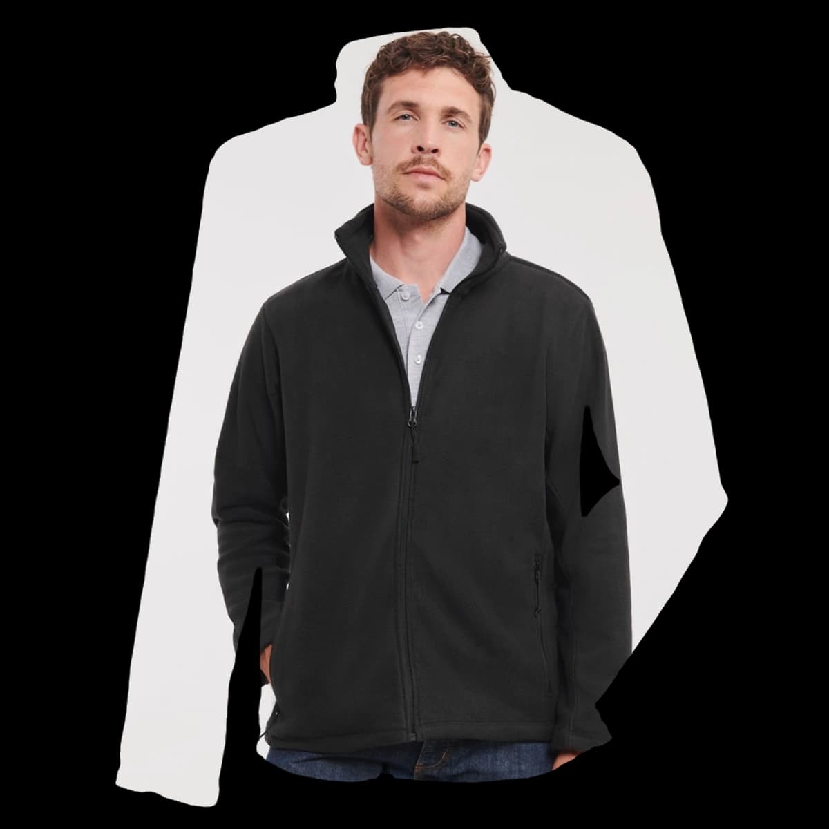 Men's Full Zip Outdoor Fleece