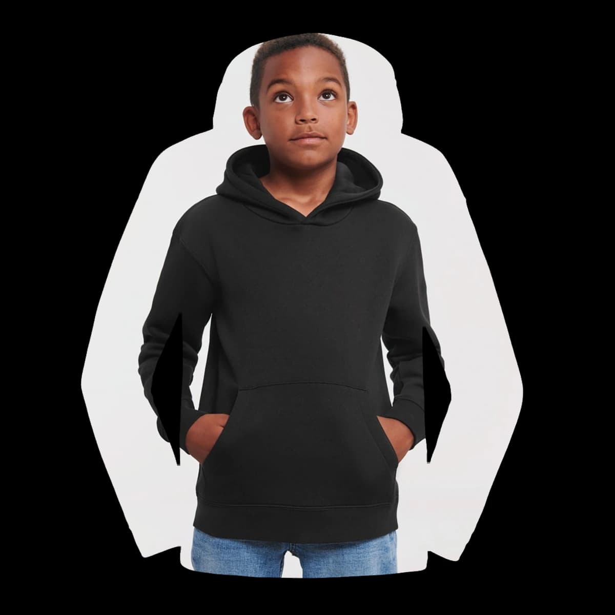 Kids Authentic Hooded Sweat