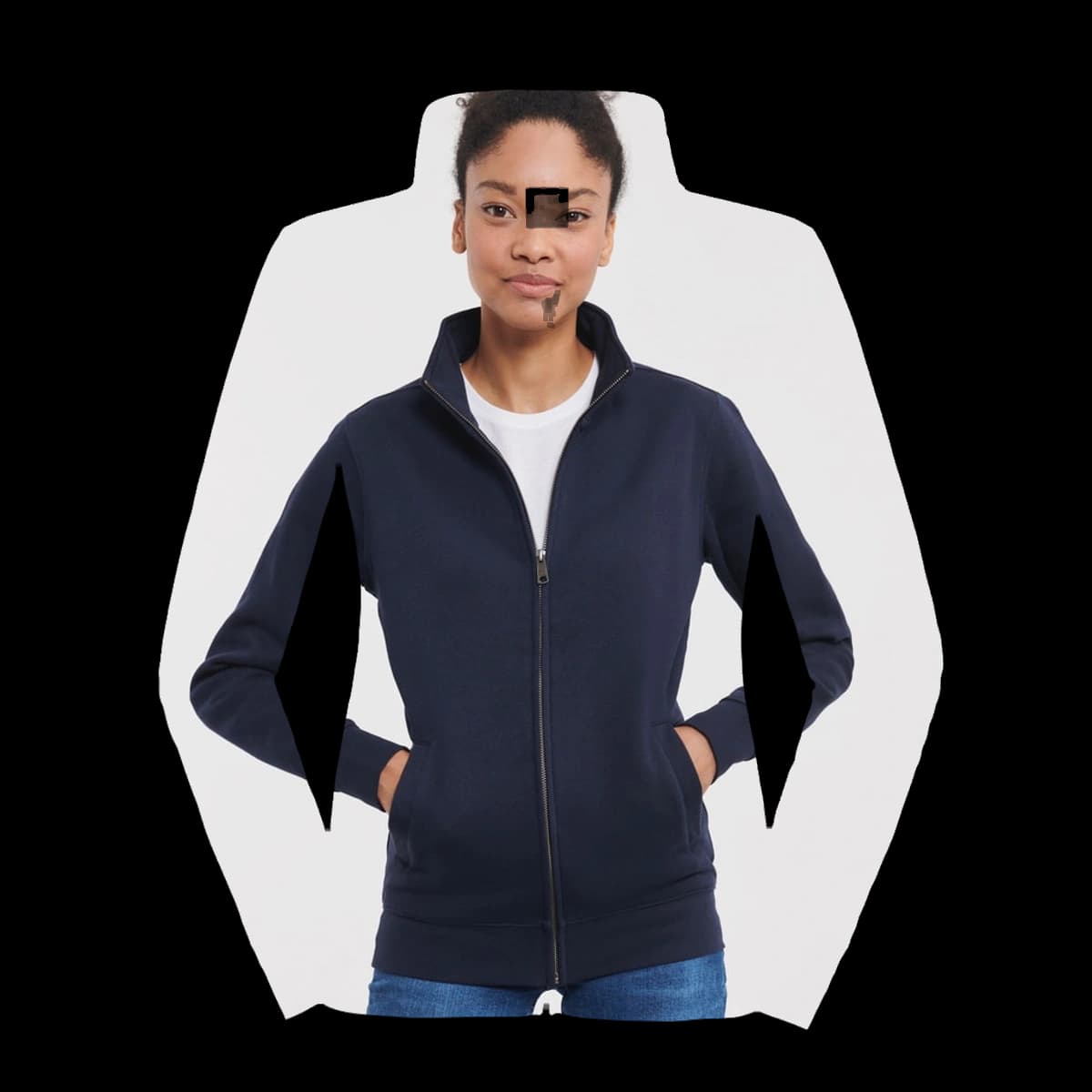 Ladies' Authentic Sweat Jacket
