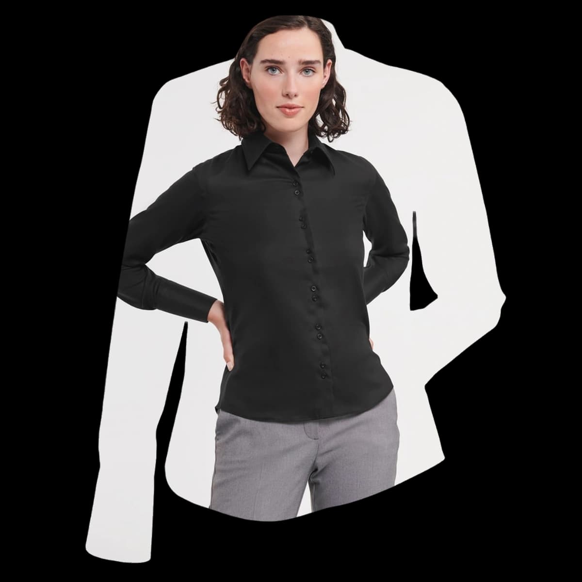 Ladies' Long Sleeve Ultimate Non-Iron Shirt