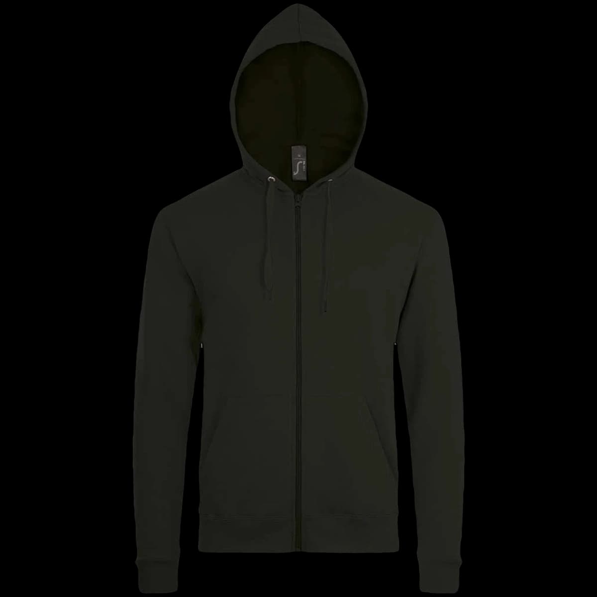 SOL'S Stone Zip Hooded Sweatshirt — front