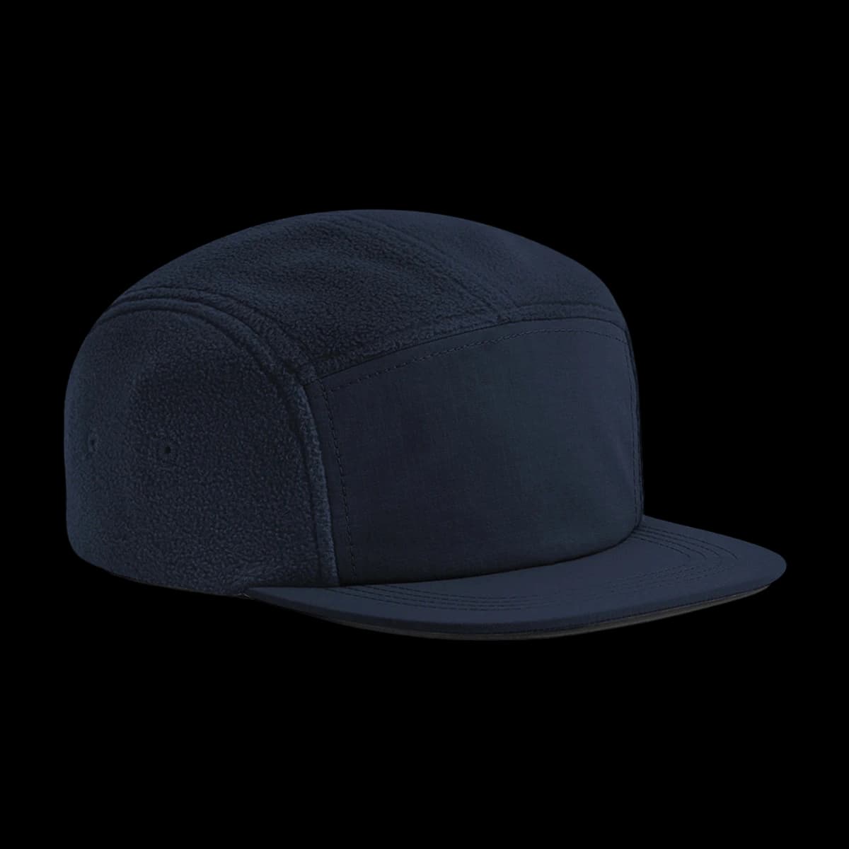 Beechfield Recycled Fleece Outdoor Camper Cap — front
