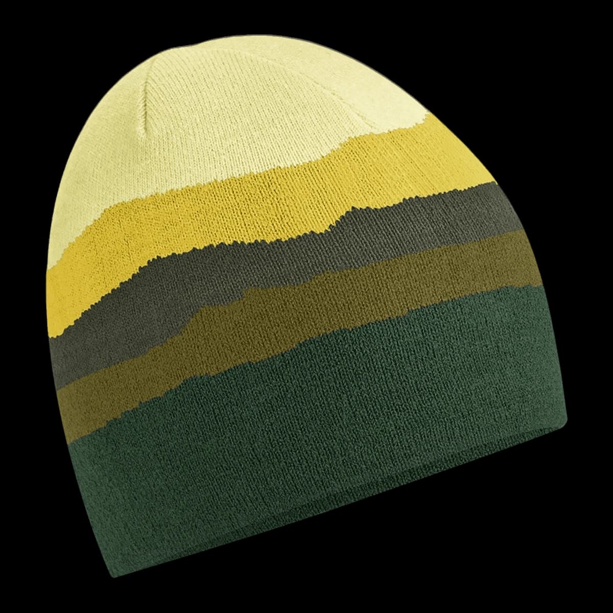 Beechfield Mountain Peaks Pull-On Beanie — front