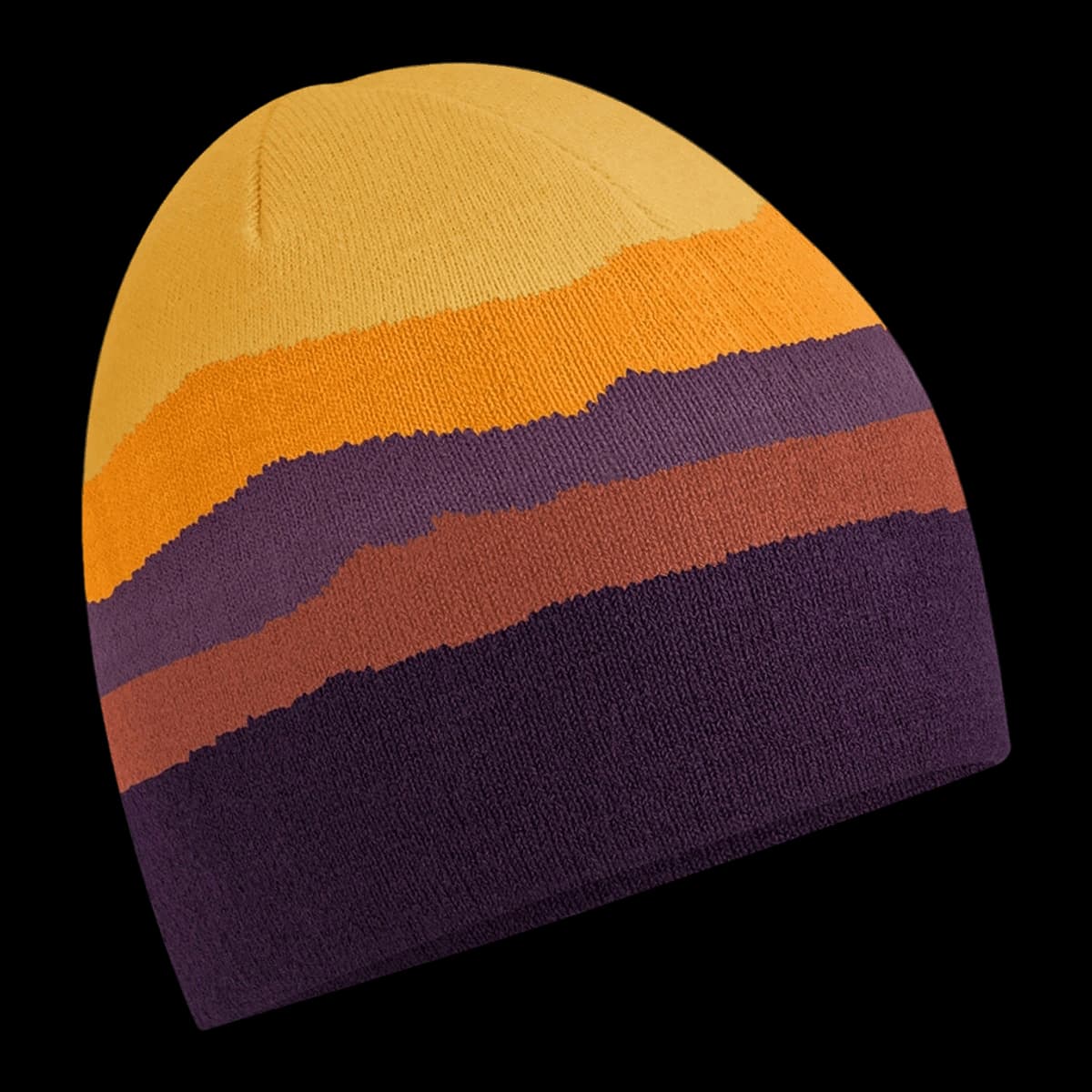 Beechfield Mountain Peaks Pull-On Beanie — front
