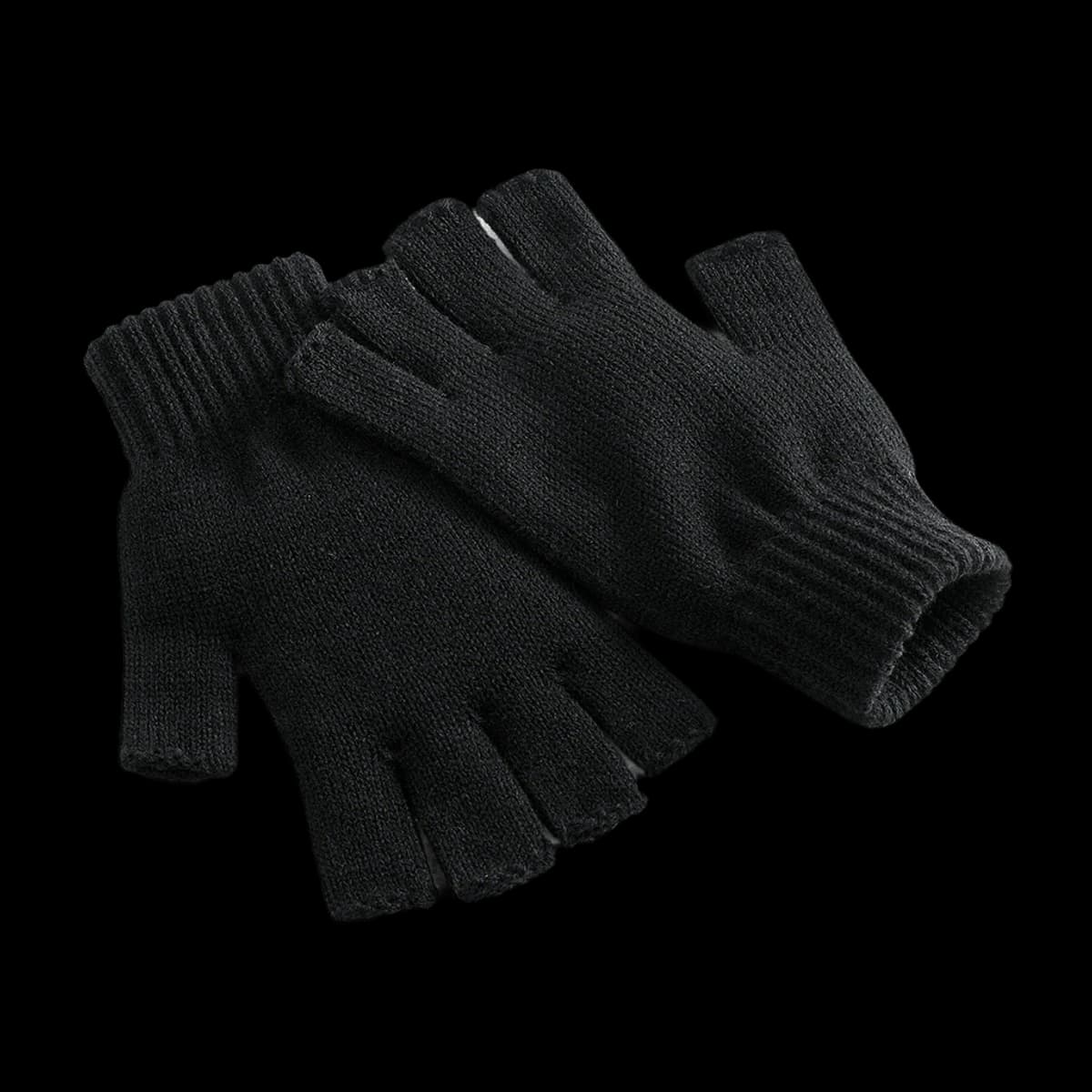 Beechfield Fingerless Gloves — front