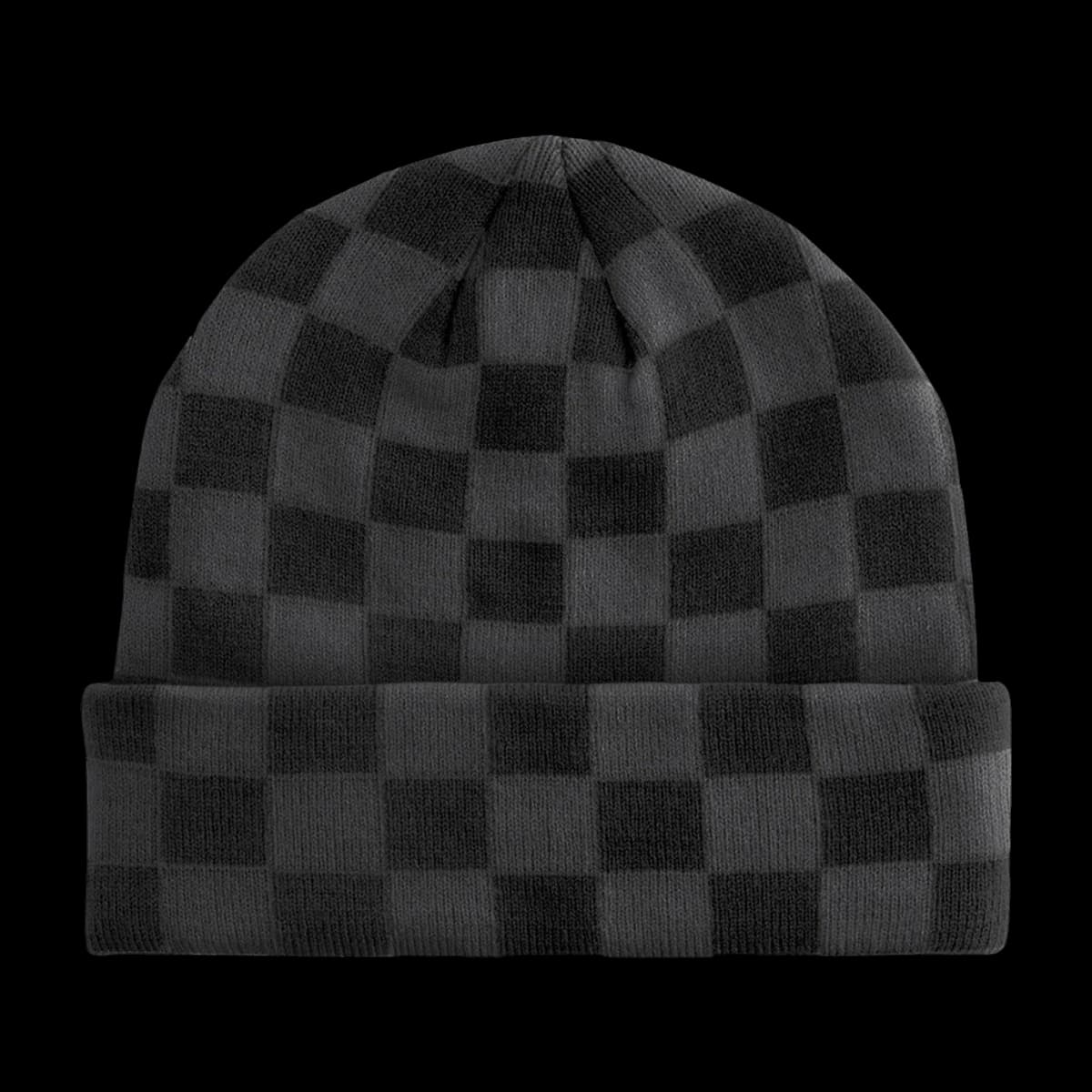 Beechfield Checkerboard Beanie — front