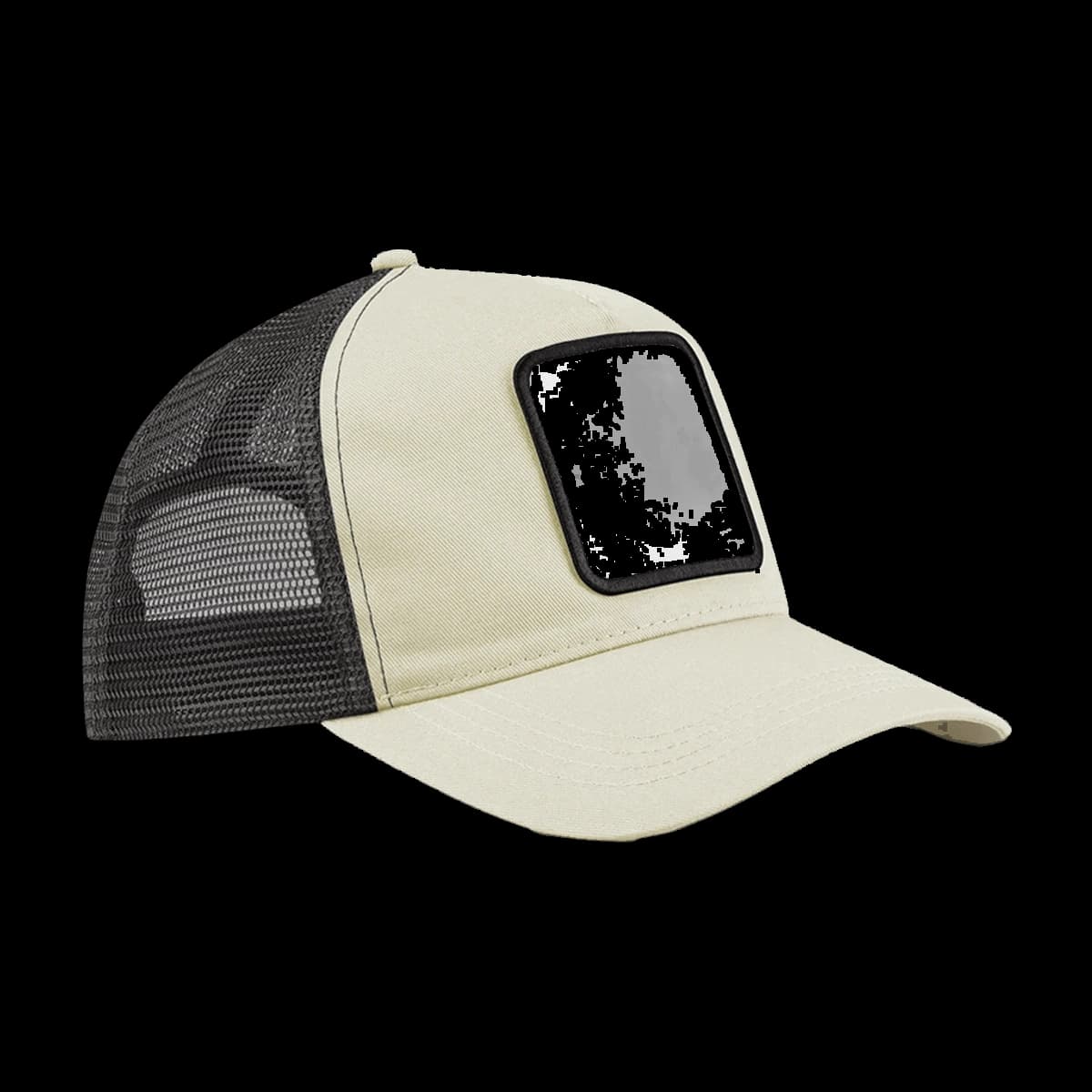 Beechfield Appliqué Patch 5 Panel Trucker Cap — front