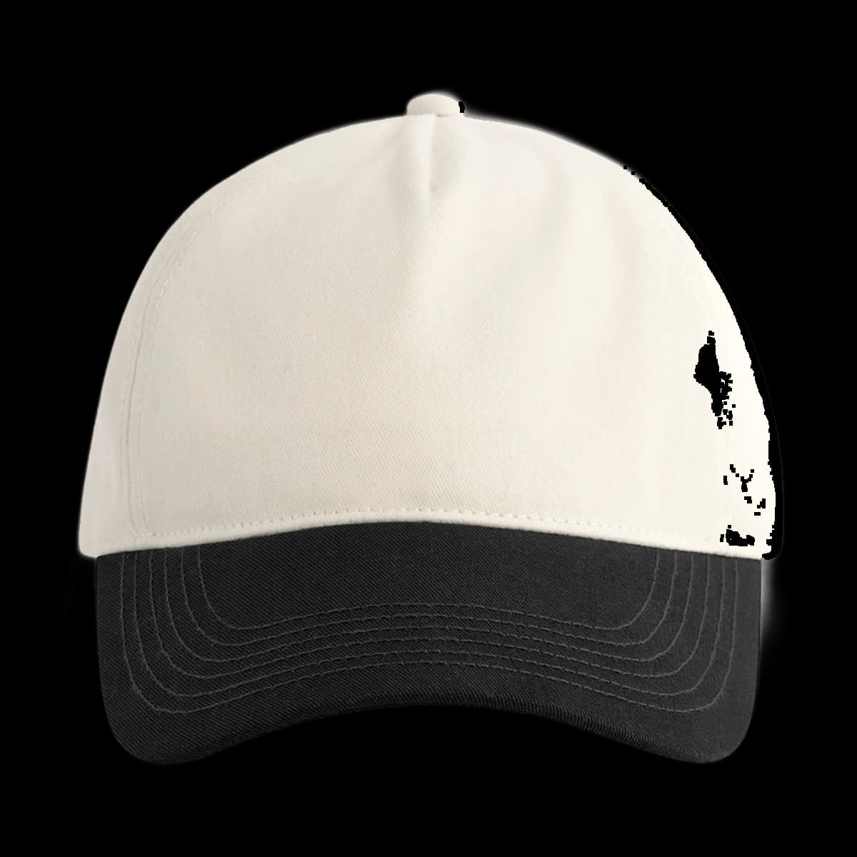 Beechfield Contrast Peak Leisure Cap — front
