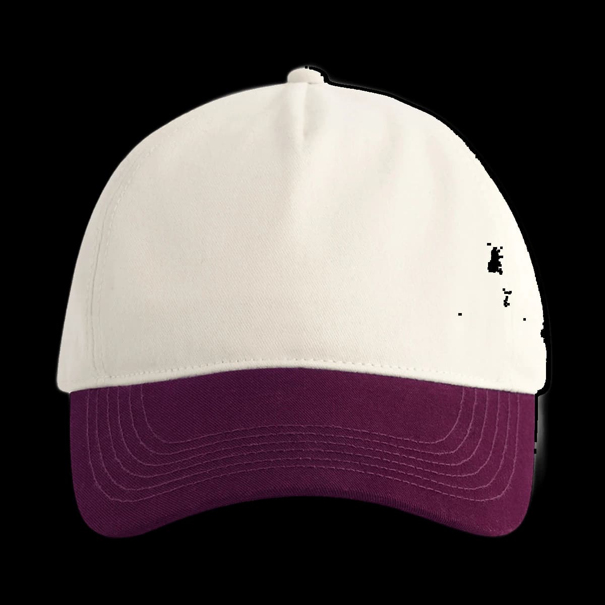 Beechfield Contrast Peak Leisure Cap — front