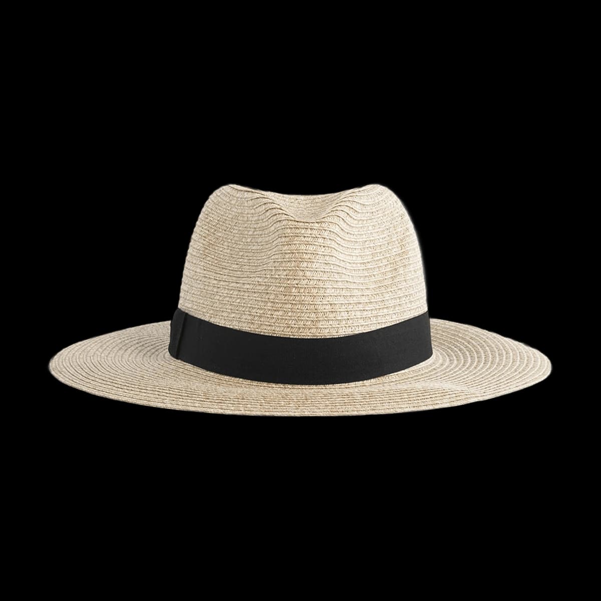 Beechfield Straw Fedora — front