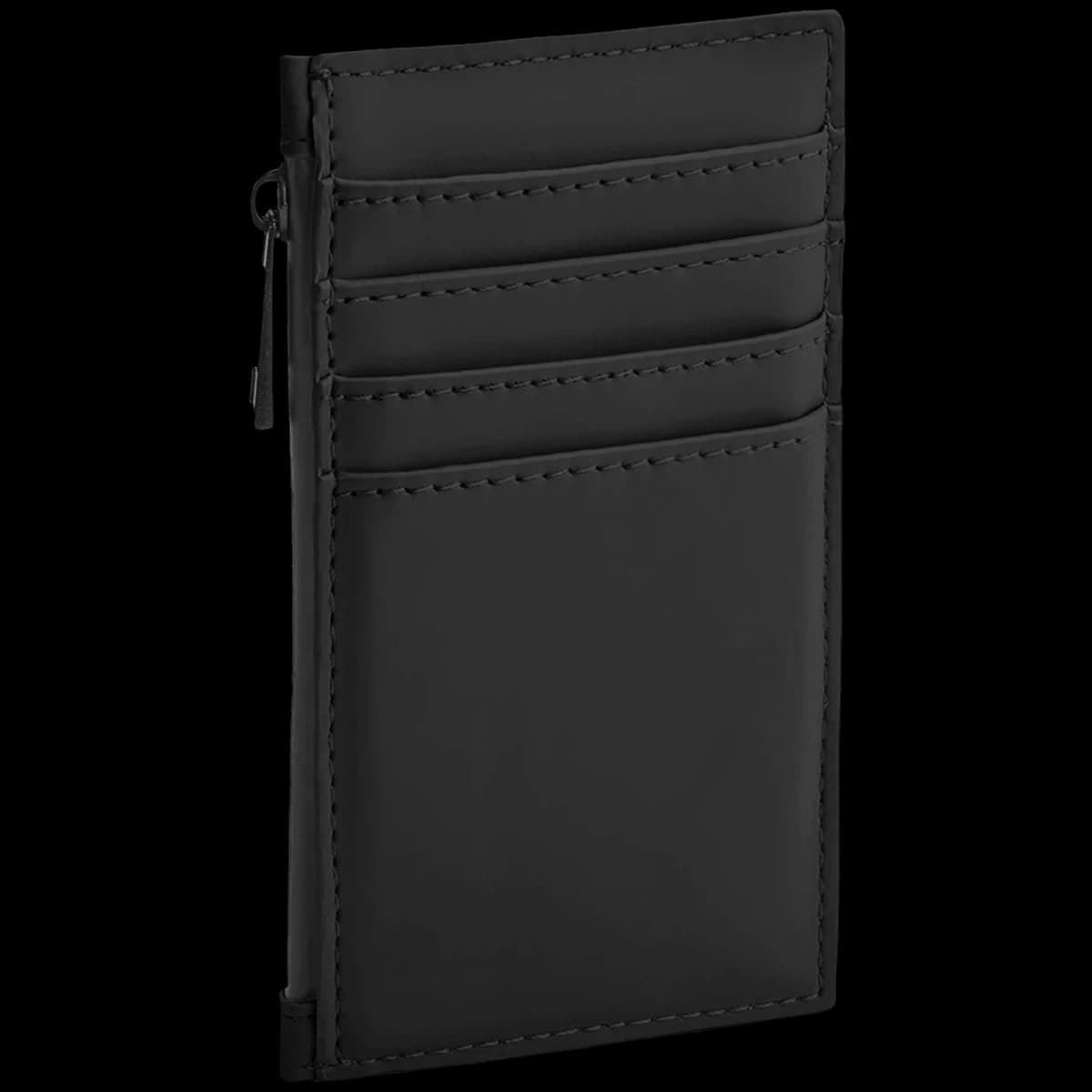 BagBase Matte PU Card Holder — front