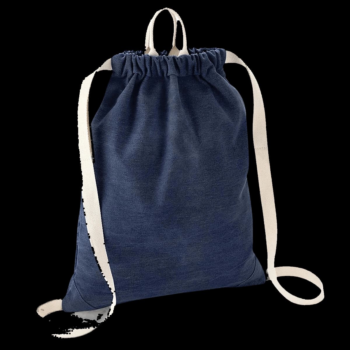 BagBase Denim Gymsac — front