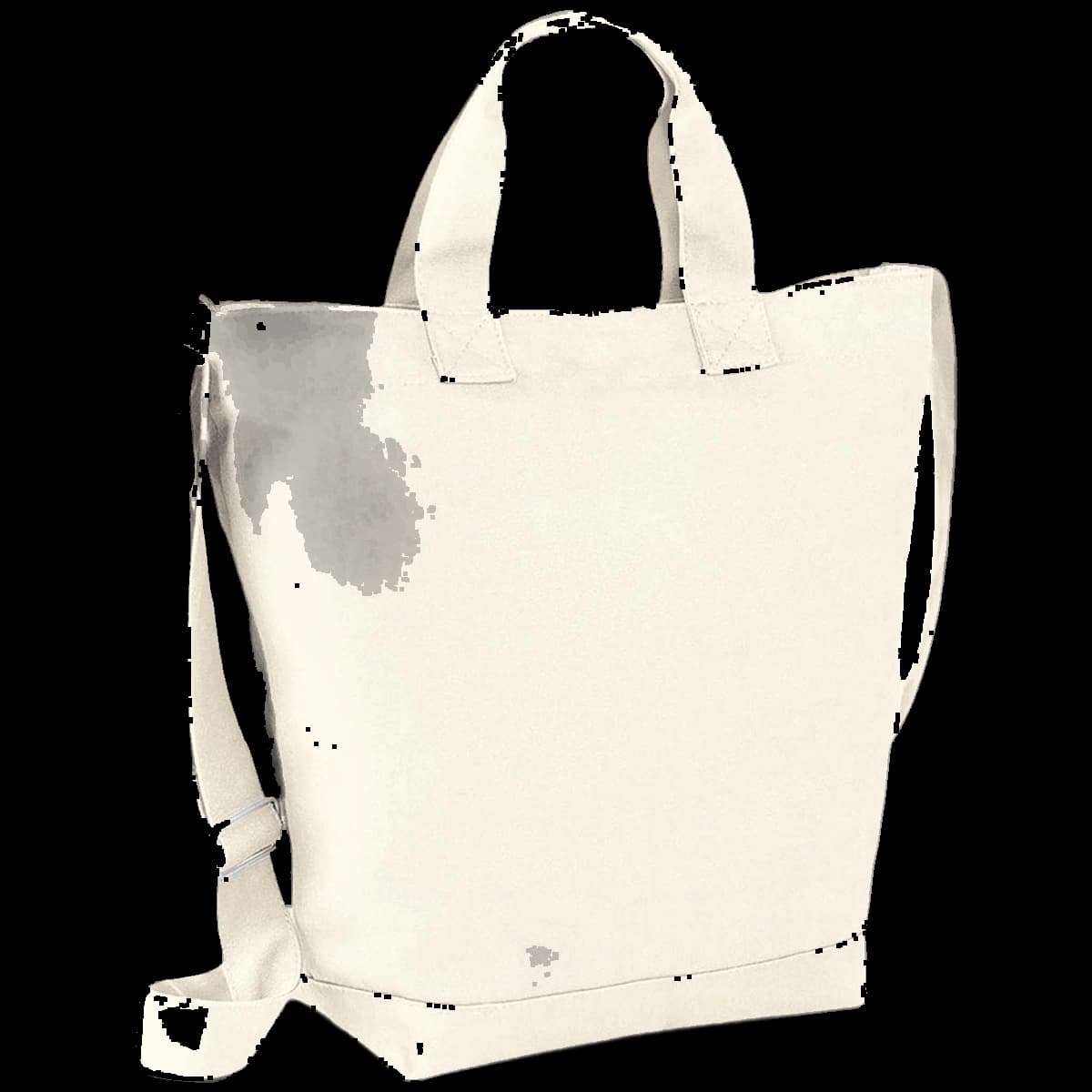 BagBase Canvas Day Bag — front