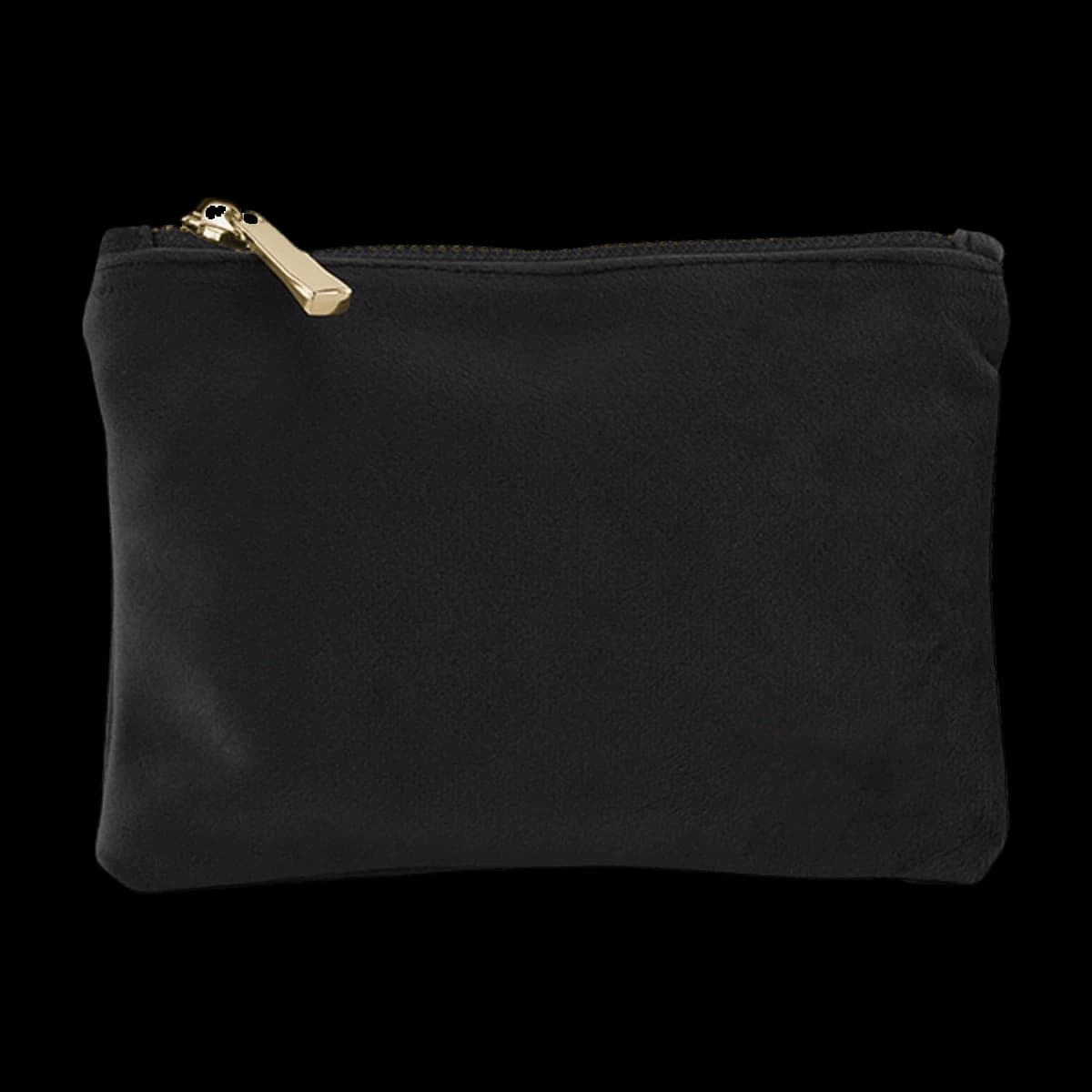 BagBase Velvet Accessory Pouch — front