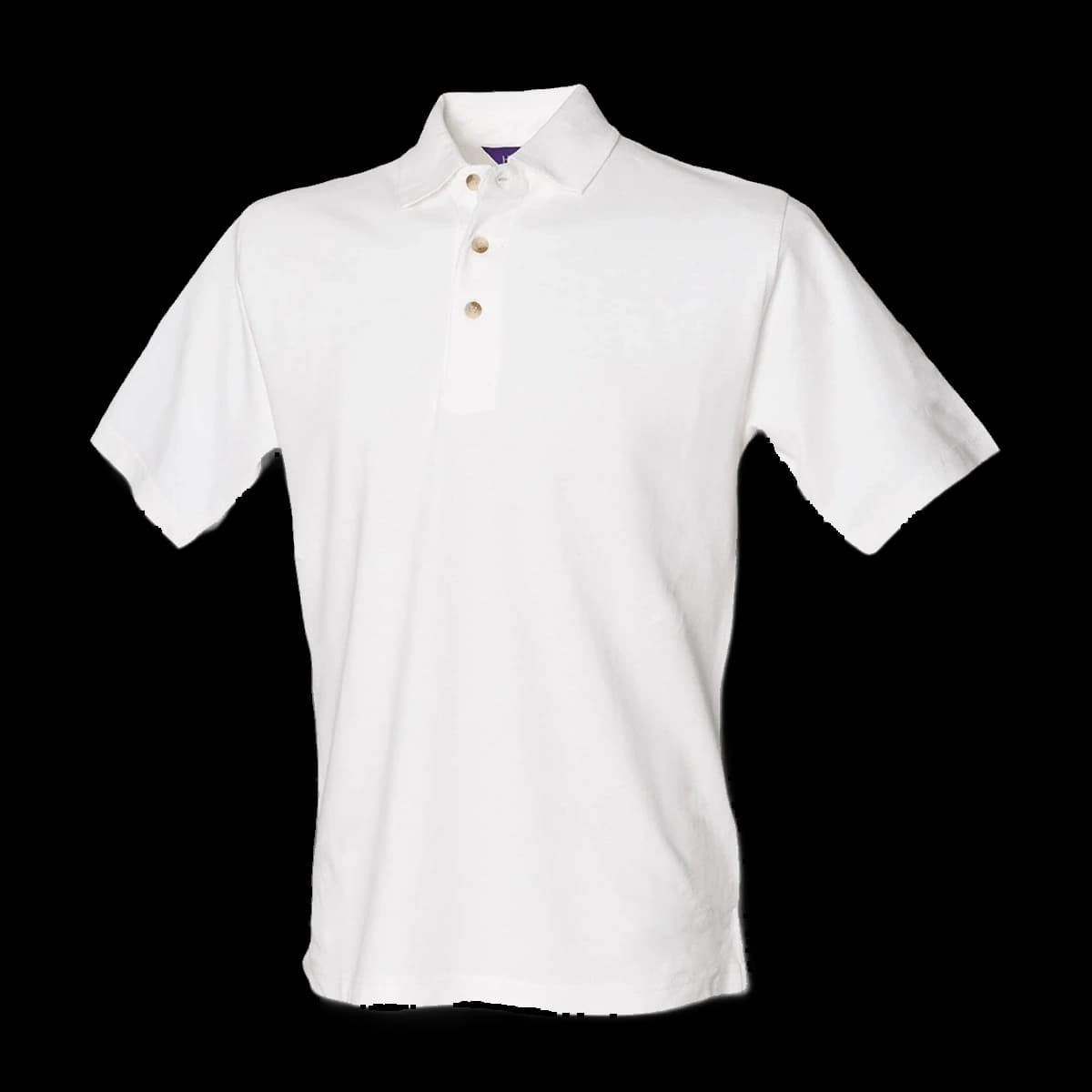 Henbury Classic Heavy Cotton Piqué Polo Shirt — front