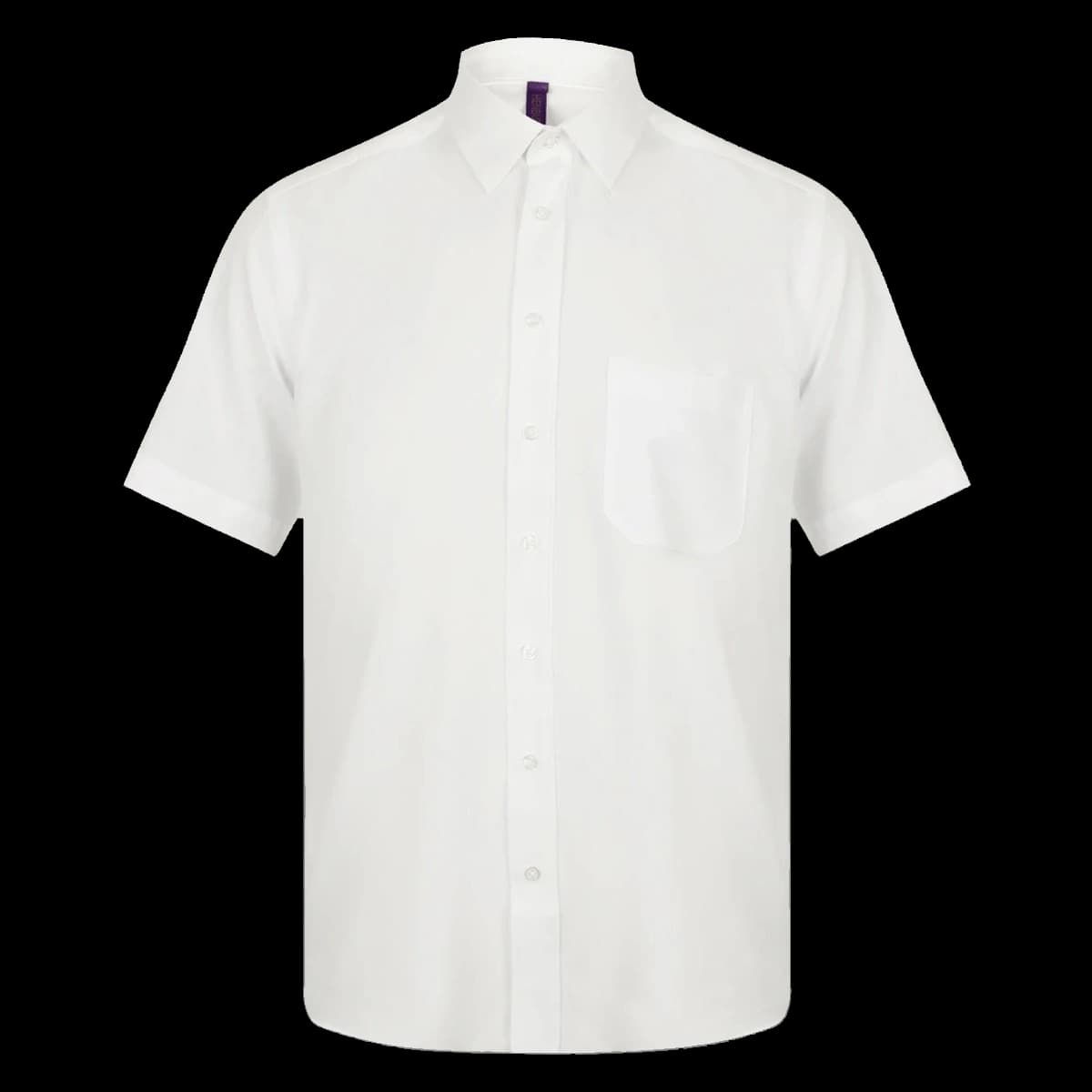 Henbury Short Sleeve Wicking Shirt — front