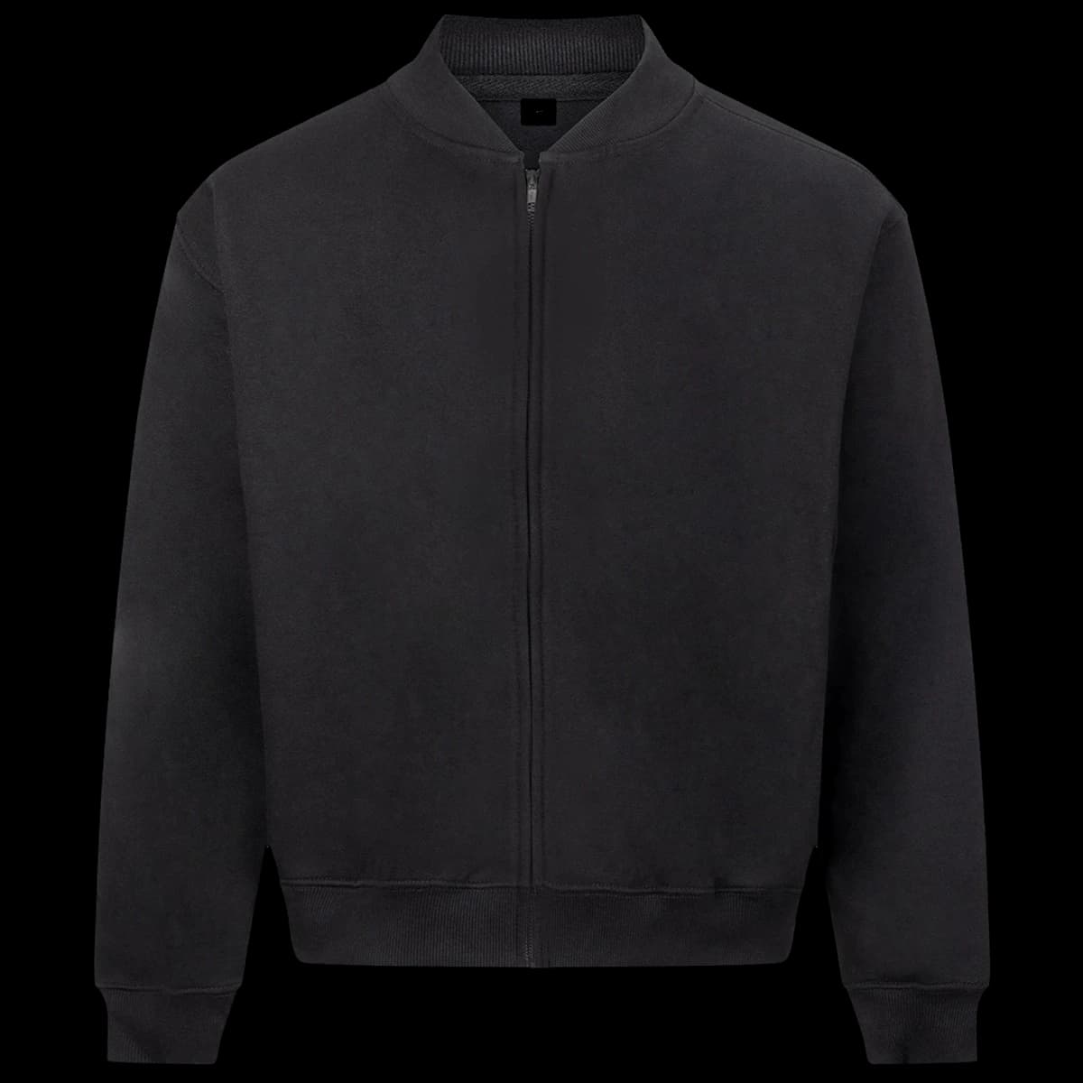 AWDis Signature Heavyweight Bomber Sweat Jacket — front