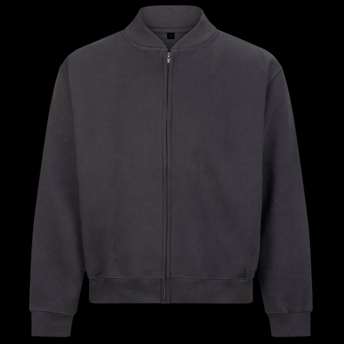 AWDis Signature Heavyweight Bomber Sweat Jacket — front