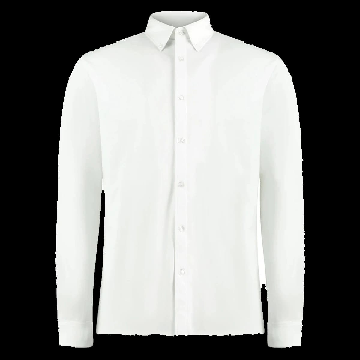 Kustom Kit Long Sleeve Superwash® 60°C Piqué Shirt — front