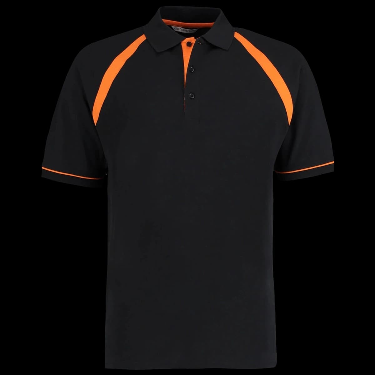Kustom Kit Oak Hill Cotton Piqué Polo Shirt — front