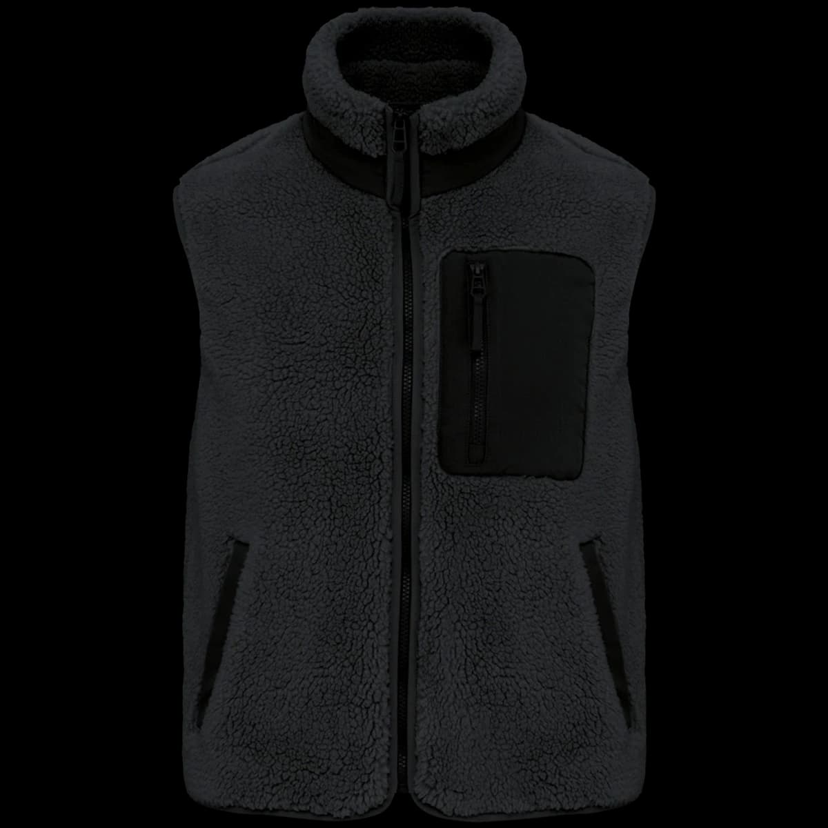 Native Spirit Unisex Sherpa Bodywarmer — front