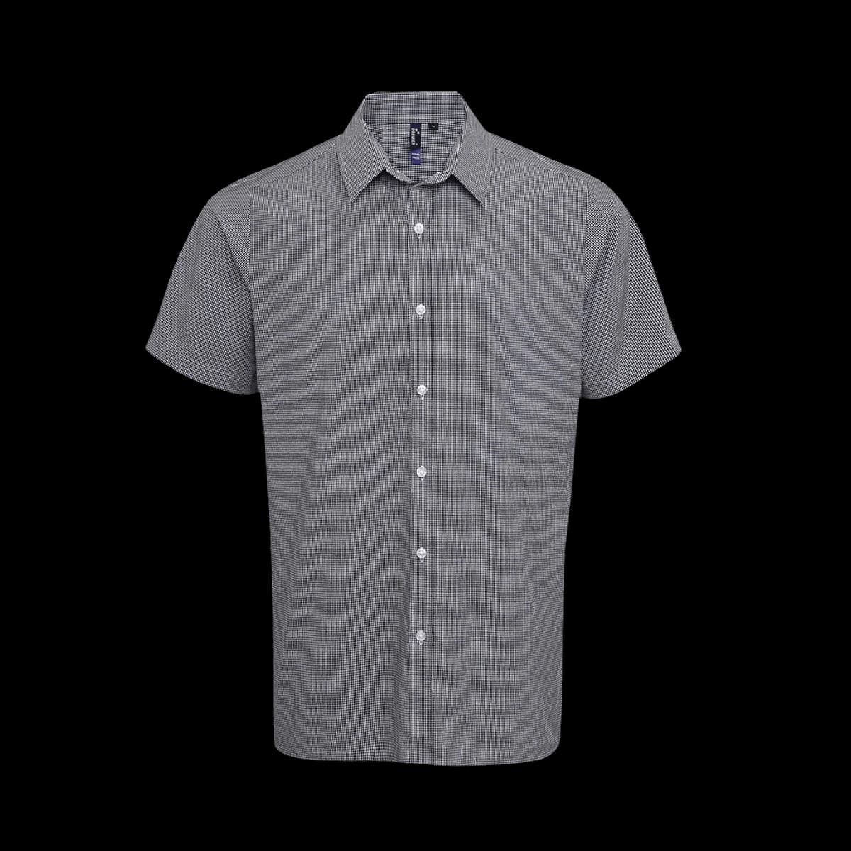 Premier Gingham Short Sleeve Shirt — front