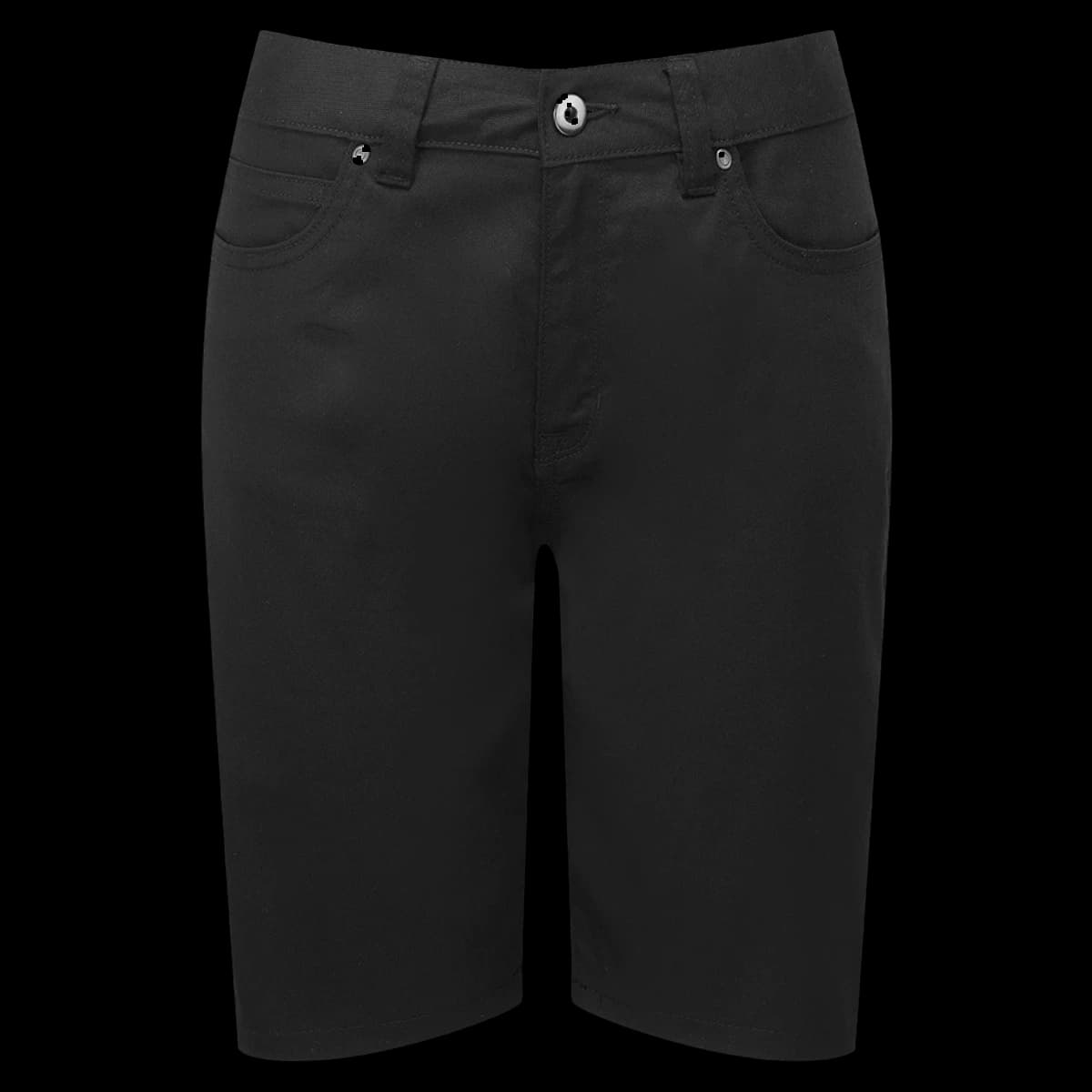 Premier Ladies Performance Chino Shorts — front