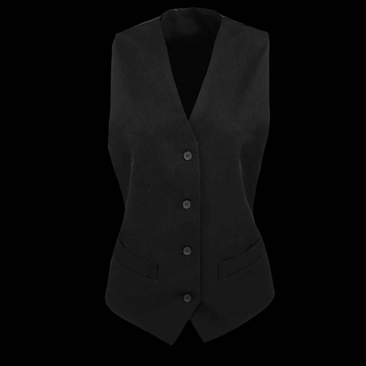 Premier Ladies Lined Waistcoat — front