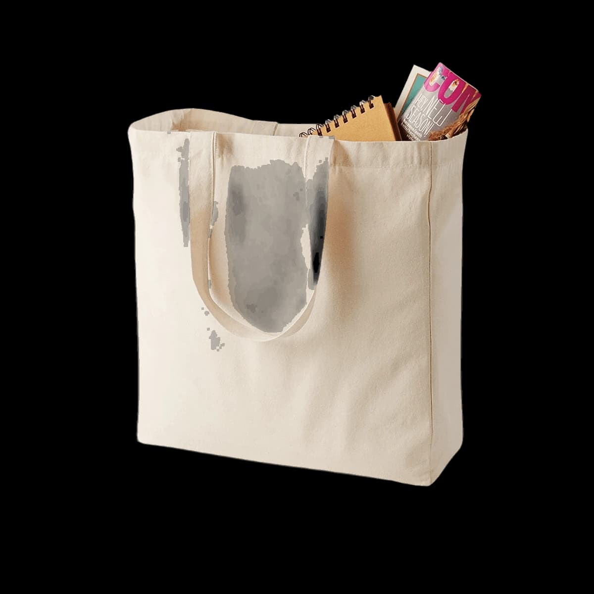 Quadra Canvas Classic Shopper — front