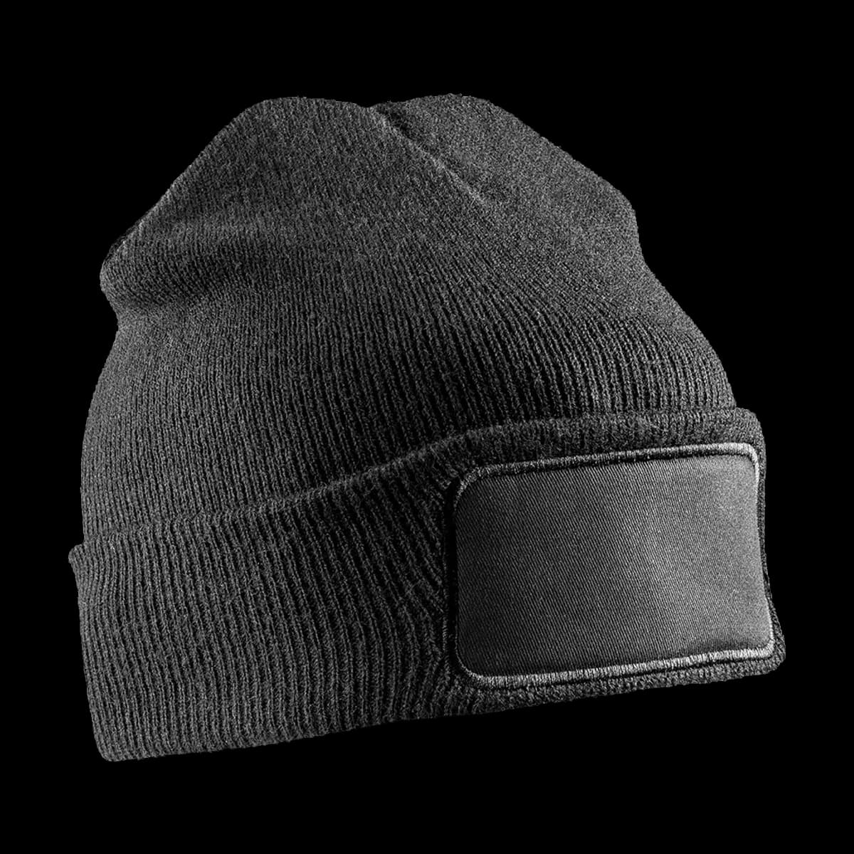 Result Recycled Double Knit Printers Beanie — front