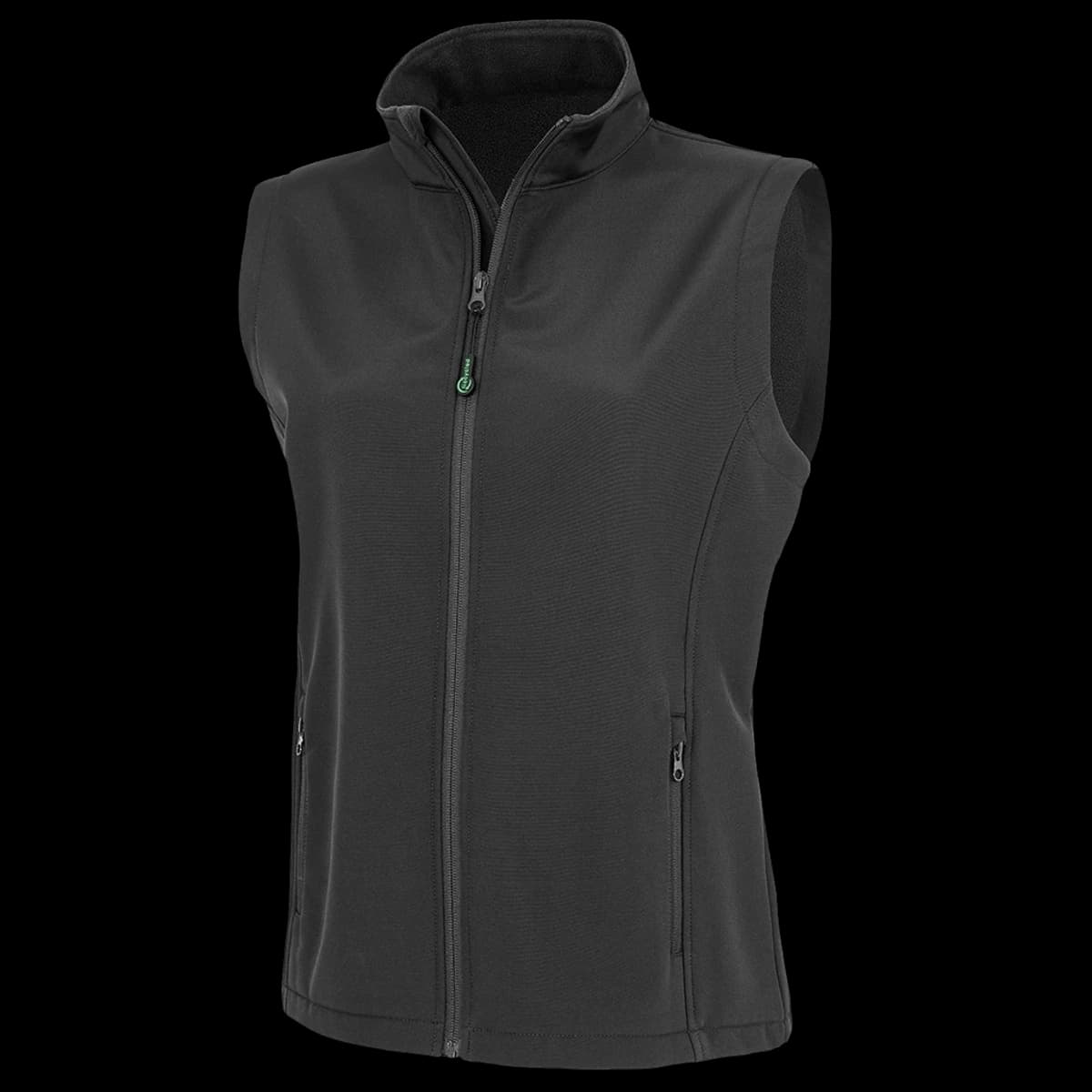 Result Recycled Ladies Printable Soft Shell Bodywarmer — front