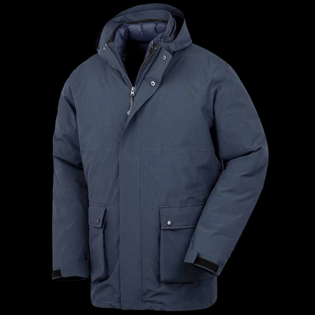 Result Recycled 3-in-1 Padded Ripstop Jacket — front