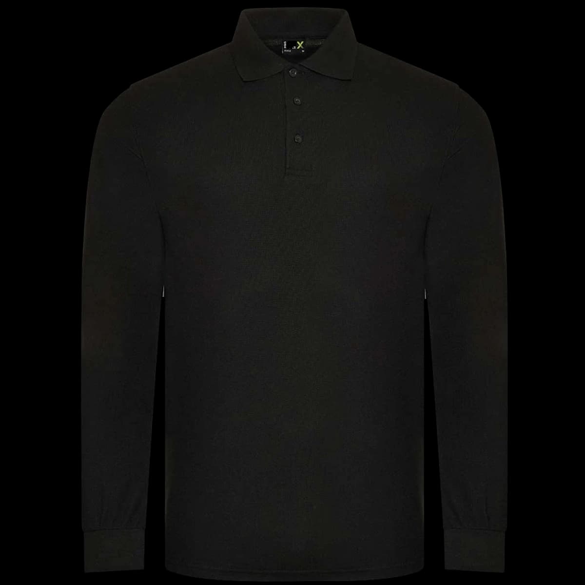 Pro RTX Pro Long Sleeve Piqué Polo Shirt — front