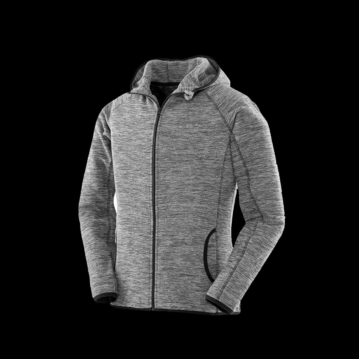 Spiro Ladies Micro Fleece Hoodie — front