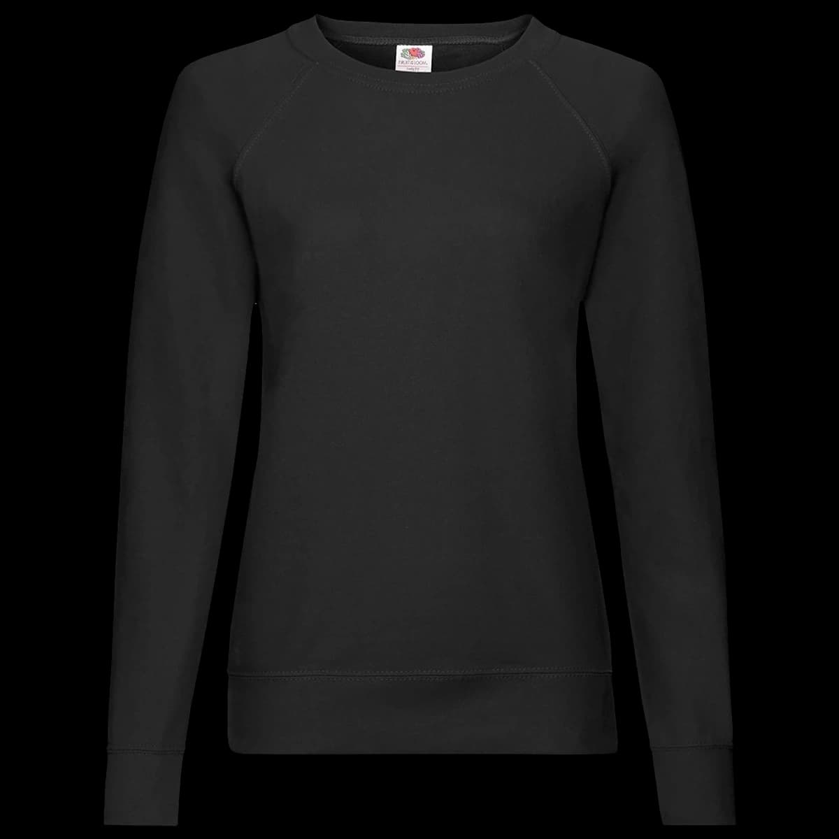 Fruit of the Loom Lady Fit Lightweight Raglan Sweatshirt — front