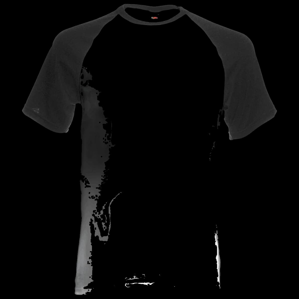 Fruit of the Loom Contrast Baseball T-Shirt — front
