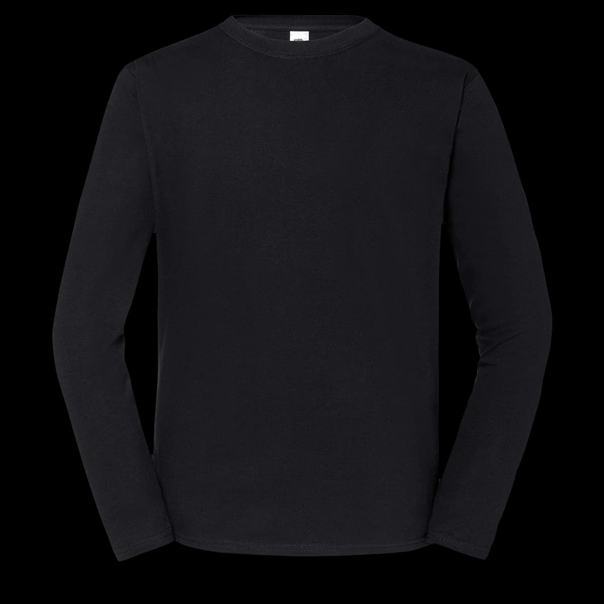 Fruit of the Loom Iconic 195 Long Sleeve T-Shirt — front
