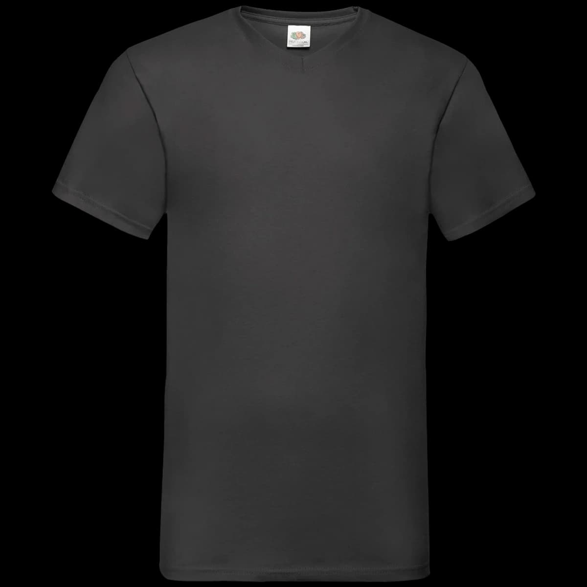 Fruit of the Loom V Neck Value T-Shirt — front