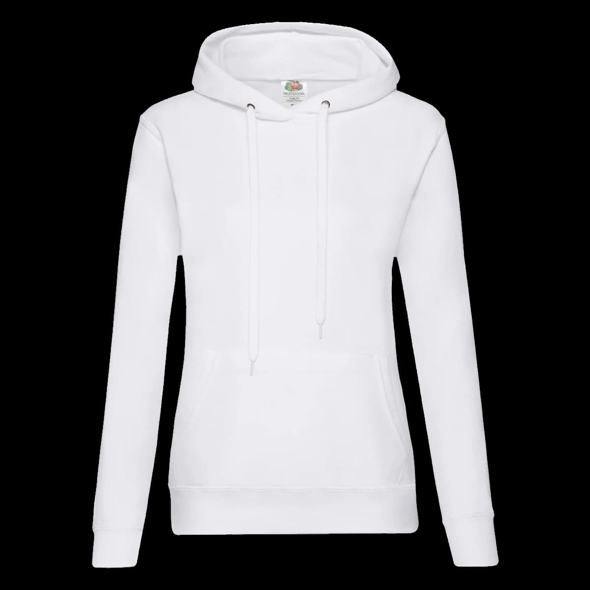 Fruit of the Loom Classic Lady Fit Hooded Sweatshirt — front