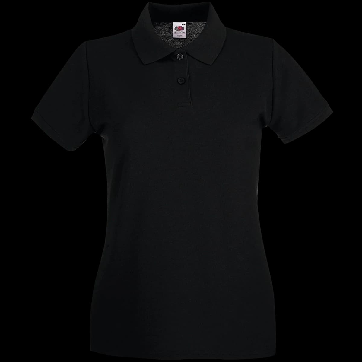 Fruit of the Loom Lady-Fit Premium Cotton Piqué Polo Shirt — front